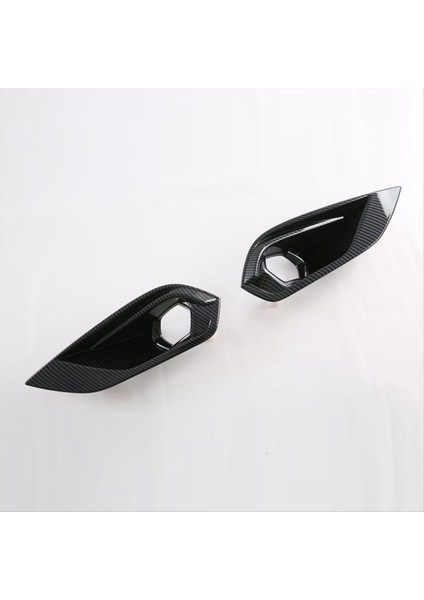 Ön Sis Işık Lamba Kapağı Izuzu Mu-X Mux 2022 2023 Dış Aksesuarlar Karbon Fiber (Yurt Dışından) modelleri