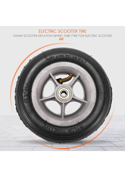 Elektrikli Scooter Için 6x1 1/4 Lastik 150MM Scooter Enflasyon Tekerlek Tüp Lastiği (Yurt Dışından) modelleri