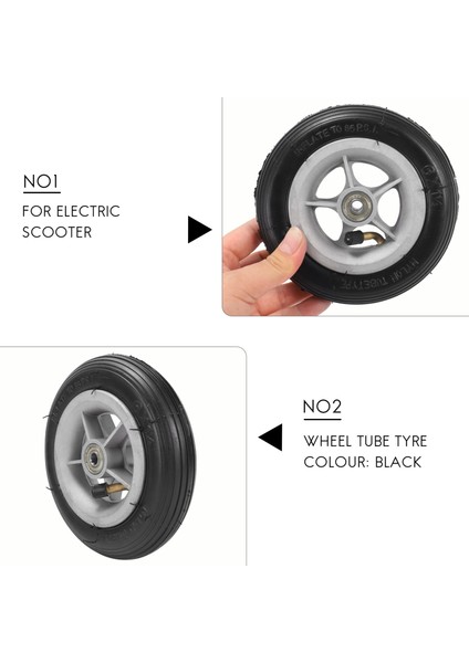 Elektrikli Scooter Için 6x1 1/4 Lastik 150MM Scooter Enflasyon Tekerlek Tüp Lastiği (Yurt Dışından) indirimleri
