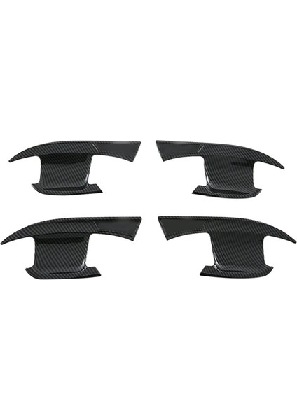 Araba Karbon Fiber Kapı Kolu Kase Kapağı Byd Şarkısı Için Artı 2022-2023 (Yurt Dışından)