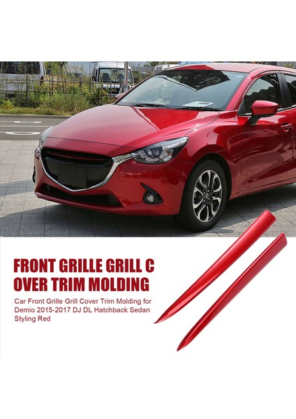 Mazda 2 Demio 2015-2017 Dj Dl Mazda2 Hatchback Sedan Stil Kırmızı (Yurt Dışından) indirimleri