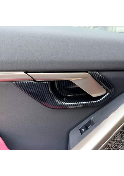 Bmw 5 Serisi G60 2024 Iç Kapı Tutucu Kase Kapağı Döşeme Dekorasyon Iç Aksesuarları Abs Karbon Fiber (Yurt Dışından) modelleri