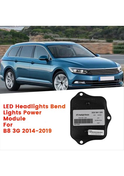 Araba Afs Ahl Afl Xenon Ecu Birimi Güç Modülü 3G0941329 Vw Passat B8 3g 2014-2019 LED Farlar Bükülme Işıkları Modülü (Yurt Dışından) fiyatları