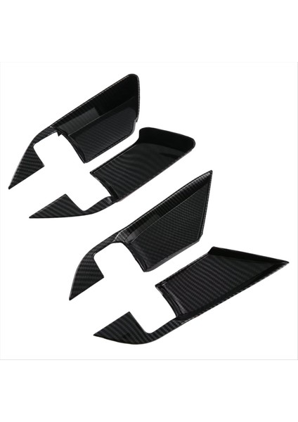 Toyota Camry 2024 2025 Aksesuarlar Için Araba Iç Kapı Koyu Kase Panle Kapak Döşeme Karbon Fiber (Yurt Dışından)