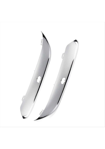 Ön Tampon Alt Krom Trim Şeridi Dekoratif Şerit Kapağı Delik W/delik 04806124AA 04806125AA Chrysler Için 300C 2005-2011 (Yurt Dışından)