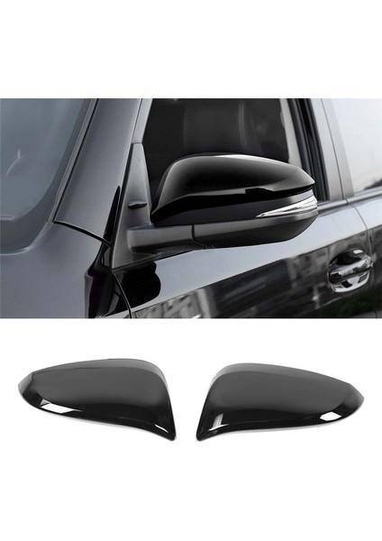Araba Dış Dikiz Aynası Kapağı Döşeme + Kapı Kolu Kapak Kaplama Toyota 4runner 2017-2023 Aksesuarlar Siyah (Yurt Dışından) fırsatları