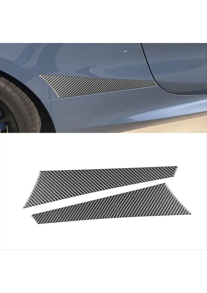 Bmw 8 Serisi Için Karbon Fiber G14 G15 G16 2019-2022 Arka Yan Çamurluk Kapak Trim Stickers Aksesuarları (Yurt Dışından) fırsatları