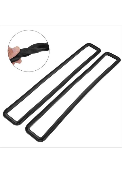 1 Çift Araba Bulkhead Seal Conta Conta Bulkhead Havalandırma Conta Kauçuk Şeridi MUC4299 396139 ALR2220 Land Rover Defender (Yurt Dışından) fiyatları