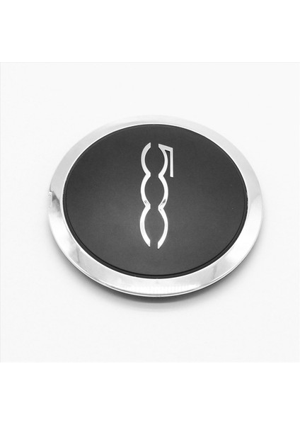 3pcs 133MM Fiat Için Hubcap 500 Tekerlekler Merkez Hub Kapakları 68078419AC 68078421AC Toz Kapağı 51884863 Gümüş (Yurt Dışından) modelleri