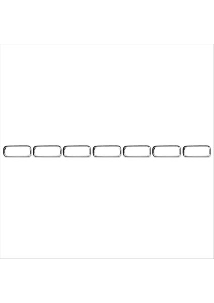 7 Pcs Ön Izgara Merkezi Jeep Renegade 2015-2018 735599127 5XB16SZ0AA 735655564 Jeep Modifikasyonu (Yurt Dışından) fırsatları