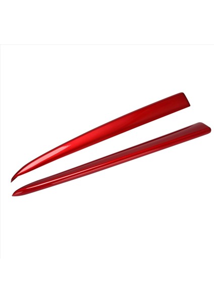 4x Araba Ön Izgara Grill Kapak Mazda 2 Demio 2015-2017 Dj Dl Mazda2 Hatchback Sedan Stil Kırmızı (Yurt Dışından)