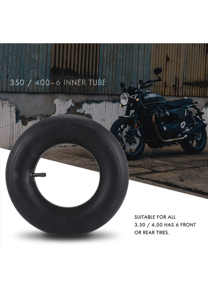 4x 3 50 / 4 00-6 Lastik Tüp Iç Tüp Lastik Tekerleği 350 / 400-6 Innertube Mini Moto Kauçuk Valf 6 (Yurt Dışından) indirimleri