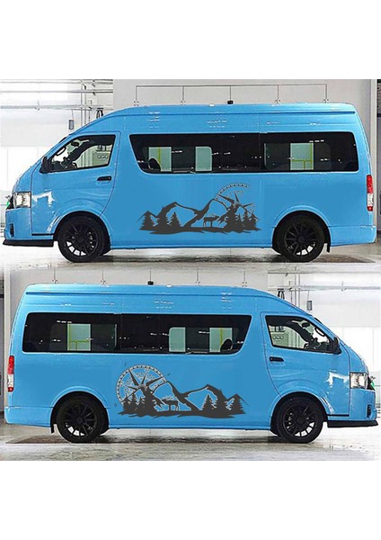 4x Rv Karavan Evrensel Gövde Çıkartması Dıy Pusula Navigasyonu Hayvan Çıkartma Etiketi Araba Karavan Römorku Için Dekorasyon (Yurt Dışından) indirimleri