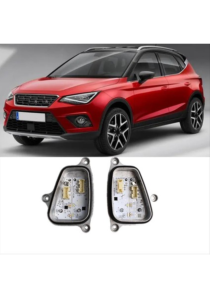 Araba Ön Far Modülü LED Seat Için Arkadaş Arona Kj7 2021-2024 Drl Işık Kaynak Modülü 6F0941476 Sağ (Yurt Dışından) indirimleri