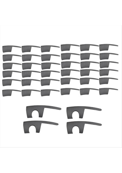 Tesla Için 40PCS Model Y 2020-2023 Hub Kapağı Jant Yaması 20 Inç Tekerlek Koruyucular Hubcap Aksesuarları Karbon (Yurt Dışından) fiyatları