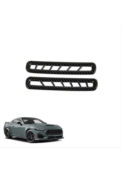 Araç Iç Kapı Kliması Çıkış Havalandırma Kapağı Ford Için Ford Mustang 2024 Iç Aksesuarlar Karbon Fiber (Yurt Dışından) modelleri