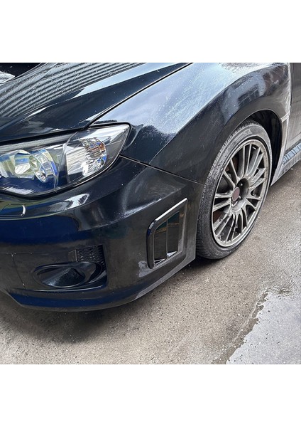 Ön Tampon Yan Hava Havalandırma Kapağı Çamurluk Emme Çerçevesi Subaru Wrx Stı 2008-2014 Aksesuarlar Siyah (Yurt Dışından) fiyatları