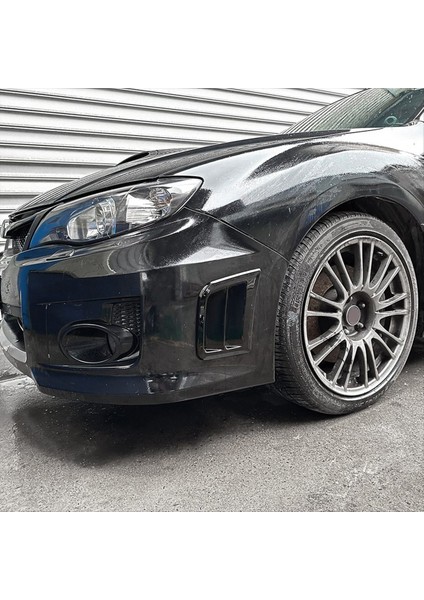 Ön Tampon Yan Hava Havalandırma Kapağı Çamurluk Emme Çerçevesi Subaru Wrx Stı 2008-2014 Aksesuarlar Siyah (Yurt Dışından) indirimleri