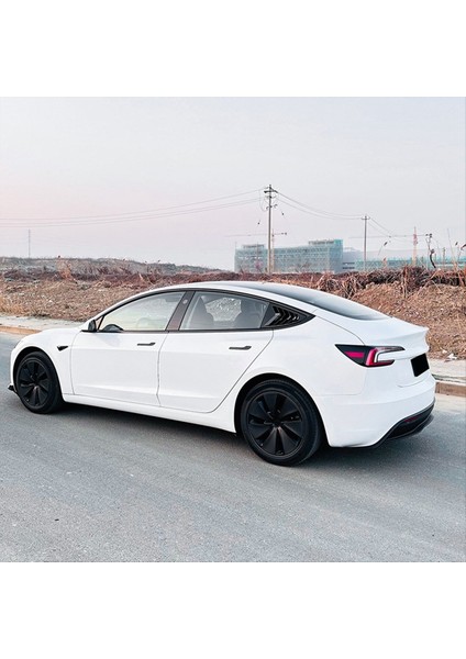 Tesla Model 3 Highland 2024 Kanulu Yan Hava Trim Üçgen Aksesuarları Siyah (Yurt Dışından) fırsatları