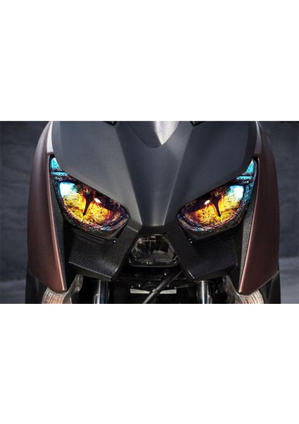 2 Set Motosiklet Aksesuarları Far Koruma Far Etiketi Yamaha Xmax 300 Xmax 250 2017-2018 B &amp C (Yurt Dışından) fırsatları
