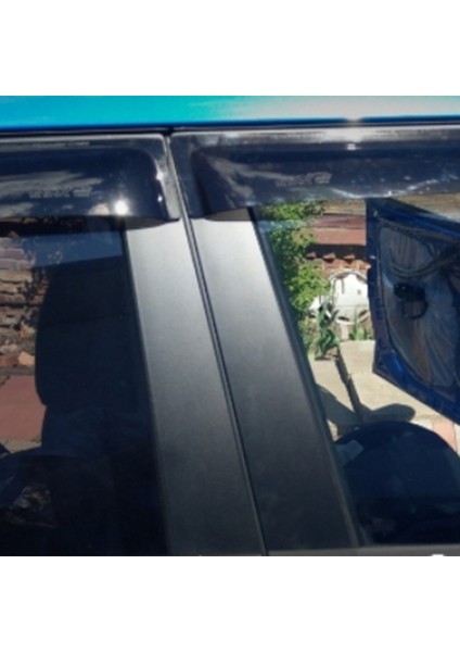 Hyundai Creta IX25 Araba Penceresi Bc Sütun Dekoratif Çıkartma Trim Yansıtma Paneli Dış Aksesuarlar 2016-2019 (Yurt Dışından) modelleri