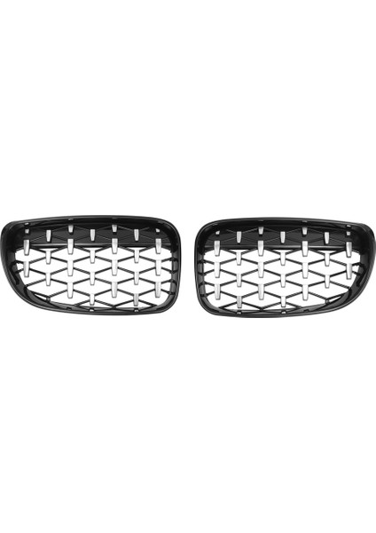 Bmw 1 Serisi E87 E88 128I 135I 2008-2011 51137166439 51137166440 Black &amp Chrome (Yurt Dışından)