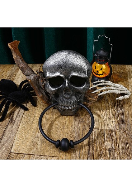 Cadılar Bayramı Zili Kafatası Perili Kapı Zil ile Sesli Işık Göz Topu Korkunç Cadılar Bayramı Partisi Ön Kapı Için B (Yurt Dışından) fırsatları