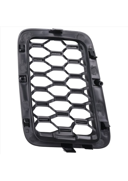 Siyah Araba Ön Ekleme Mesh Grille Dekorasyon Kapağı Ön Radyatör Giriş Giriş Izgara Döşeme Jeep Cherokee 2019 2020 2021 (Yurt Dışından) fırsatları