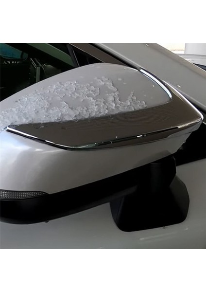 Toyota Alphard Vellfire 40 Serisi 2023 Dikiz Bakış Yan Ayna Kapak Kaplama Dekoratif Aksesuarlar - Gümüş (Yurt Dışından) indirimleri