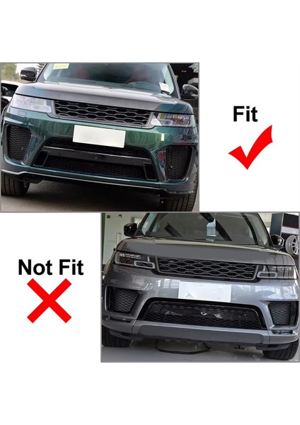Araba Ön Tampon Deflektörü Koruyucu Dekoratif Kapak Land Rover Range Rover Sport Svr 2014-2022 Sağ LR062301 (Yurt Dışından) indirimleri