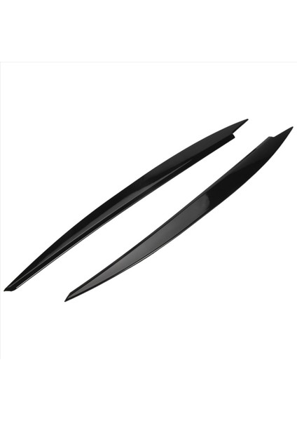 Siyah Farlar Kaş Göz Kapakları Trim Fit Vw Mk7 Golf 7 Abs Siyah Stil Oem (Yurt Dışından)