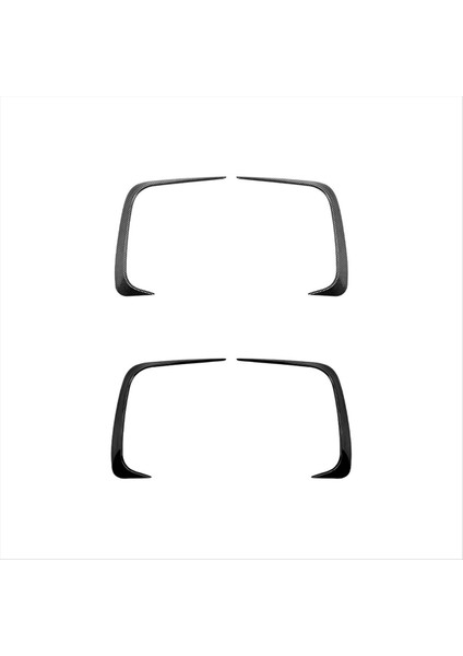 Araba Ön Tampon Dudak Ayırıcı Spoiler Sis Fg Fog Vw Tiguan Mk3 Araba Dış Aksesuarları Parlak Siyah (Yurt Dışından) indirimleri