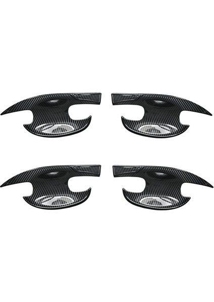 Mazda Cx-50 CX50 2023 Araç Dış Kapı Kolu Kase Kapağı Döşeme Koruma Sticker Aksesuarları (Abs Karbon Fiber) (Yurt Dışından)