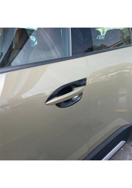 Mazda Cx-50 CX50 2023 Araç Dış Kapı Kolu Kase Kapağı Döşeme Koruma Sticker Aksesuarları (Abs Karbon Fiber) (Yurt Dışından) indirimleri