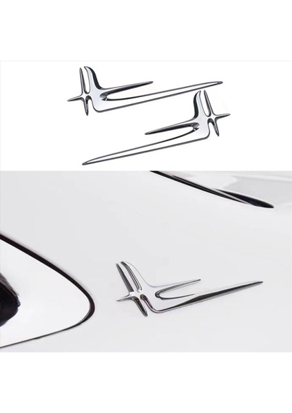 4pcs Mercedes-Benz Için Uygun C260L E300L C200L Kuyruk Plakası Yan Araba Sticker Aksesuarları Özel Tür (Yurt Dışından) indirimleri