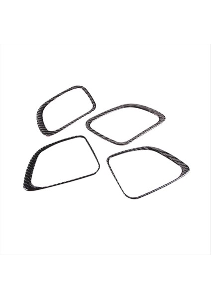 Mercedes-Benz C-Class W206 2022 2023 Yumuşak Karbon Fiber Araba Kapı Korsası Hoparlör Kapak Döşeme Sticker Iç Aksesuarlar (Yurt Dışından)