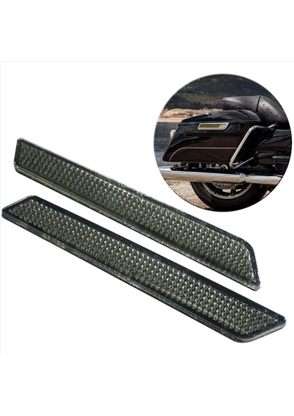 Street Glide Electra Glide Road Glide Road King Mandal Için 4x Reflektörler Saddlebags Yan Görünürlük 2014-2020 (Yurt Dışından) fiyatları