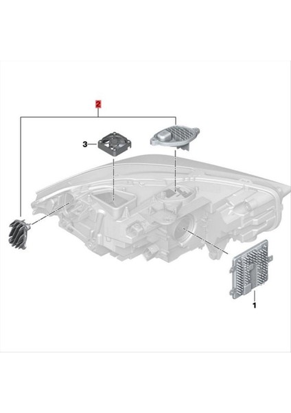 Bmw 1 2 Serisi F40 F44 2019-2023 6311944811 Için Araba Far LED Modülü Dönüş Sinyali Işık Kaynağı Kontrol Ünitesi (Yurt Dışından) indirimleri