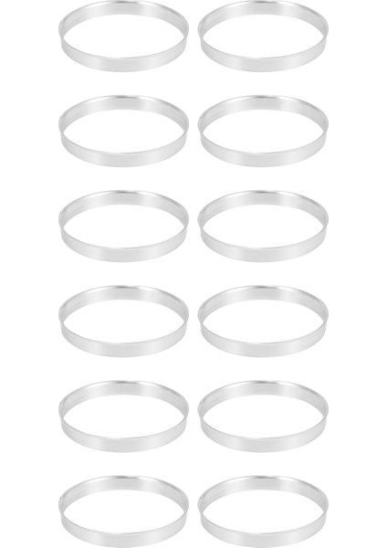 12 x Evrensel Alüminyum Hub Merkezi Halka Çarkı Ara Çarkı Seti 74 1mm O/d 72 6mm I/d (Yurt Dışından)