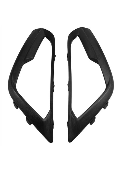 Ford Ecosport 2018-2022 Far Döşeme Çerçevesi Için Ön Sol ve Sağ Tampon Sis Kapağı Lamba Çerçevesi Çerçeve Çerçevesi (Yurt Dışından)