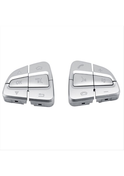 Mercedes-Benz C-Class W205 Glc W253 Için Araç Çok Fonksiyonlu Direksiyon Düğmesi Ses Acudu Anahtarı (Yurt Dışından)