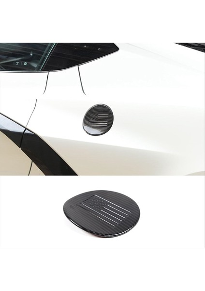 Chevrolet Corvette C8 2020-2023 Araç Yakıt Deposu Kapak Kapağı Trim Aksesuarları Abs Karbon Fiber (Yurt Dışından) indirimleri