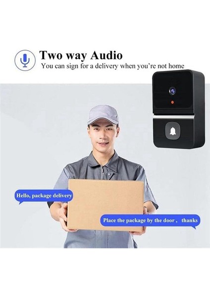 Akıllı Video Kapı Çanları Kamera ile Kablosuz Wifi Video Kapı Zili Akıllı Güvenlik Kapı Zili Pir Hareket Algılama (Yurt Dışından) modelleri