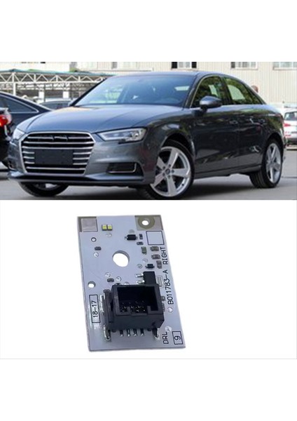 1paır Ön LED Far Çip Kurulu B011782-A B011783 A Audi A3 S3 S3 RS3L Gündüz Çalışan Işık (Drl) Yonga Kartı/pcb (Yurt Dışından) modelleri