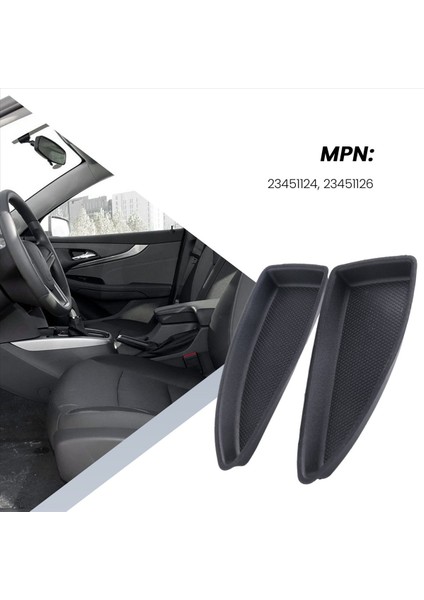 23451124 23451126 Chevrolet Malibu 2016 2017 2018 2pcs Araba Arka Kapı Anahtarı Çerçeve Kapağı Cıvatası Kapak Kapısı Yuvası Contası (Yurt Dışından) modelleri