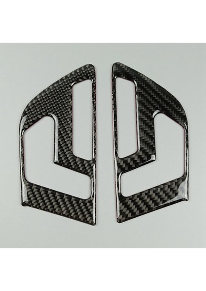 Karbon Fiber Araç Kapısı Düğmeleri Koltuk Ayar Paneli Kapak Trim 2 Pcs 5 Pcs Oluşturma (Yurt Dışından) fiyatları