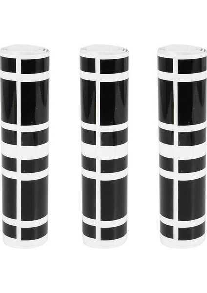 6pcs 72 Inç X3 Inç Diy Siyah Araba Gövdesi Vinil Yarış Şerit Pinstripe Çıkartma Yeni (Yurt Dışından)