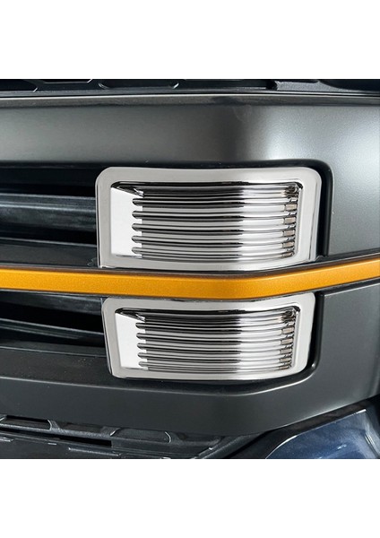 Ford F150 2021-2024 Izgara Dekorasyon Dekorasyon Trim Dış Aksesuarlar (Yurt Dışından) fırsatları
