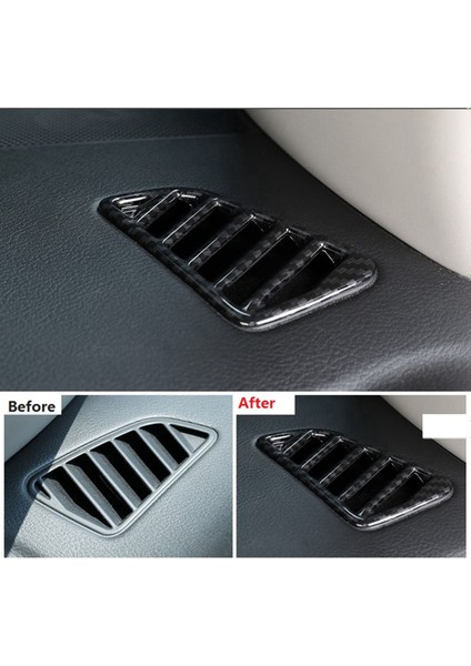 Nissan Navara NP300 16-20 Için Orta Konsol Dişli Vites Paneli Çerçevesi ile Klima Çıkış Havalandırma Çerçevesi Kapağı (Yurt Dışından) modelleri