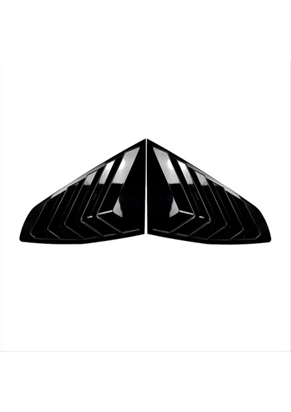 Araba Arka Pencere Kartelerinde Kepenkleri Kuşaklar Bmw 4 Serisi Gran Coupe G26 2020+ Araç Aksesuarları Parlak Siyah (Yurt Dışından)